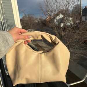 Elegant Cream Handbag